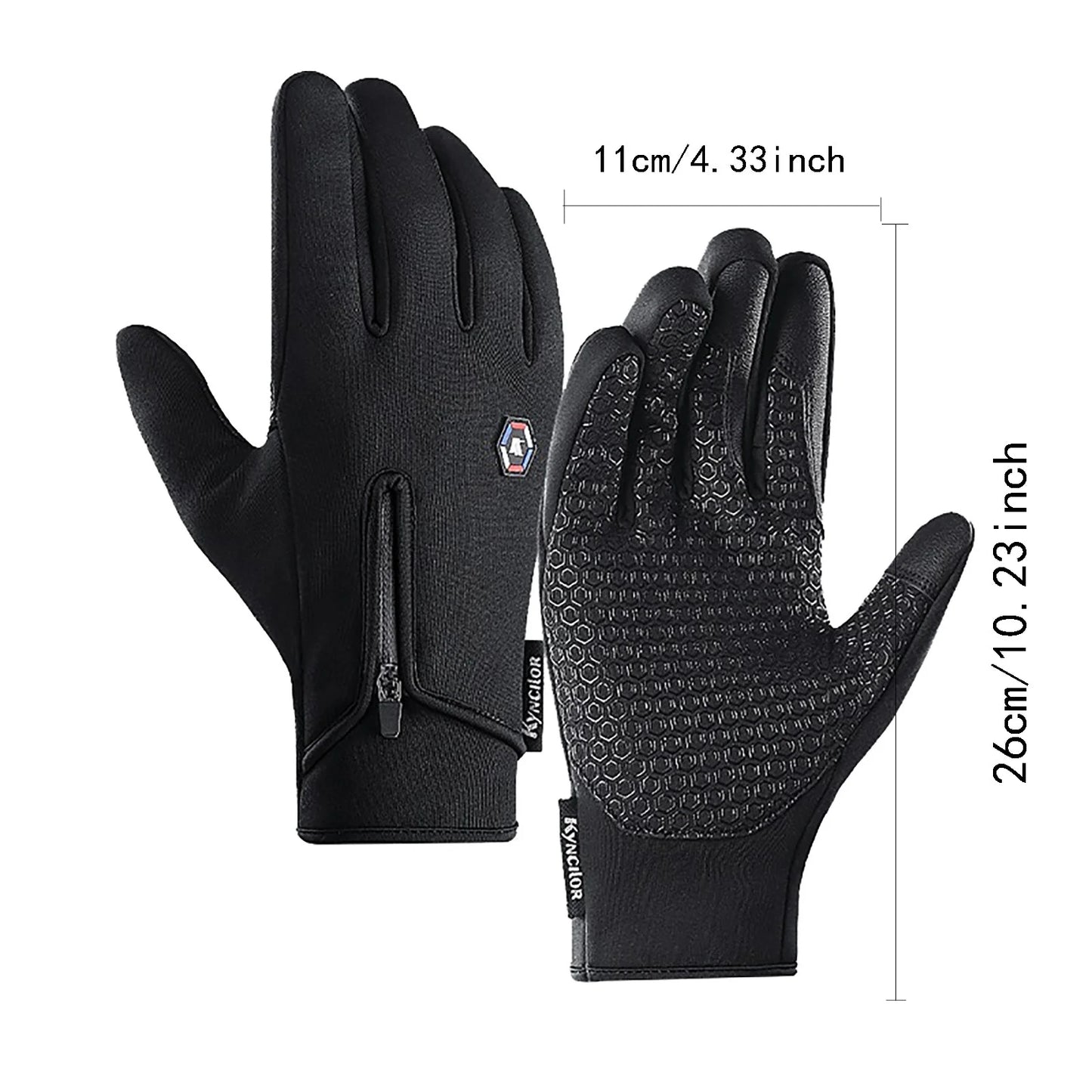 Winter Gloves for Men Women Touchscreen Cold Proof Insulated Waterproof Windbreaker Thermal Glove for Driving Hiking Snow Work in Cold Weather