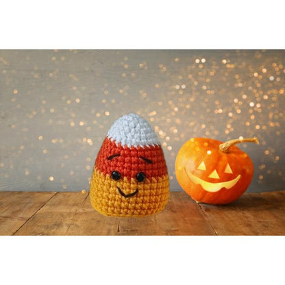 Candy Corn Crochet, Set of 6 Patterns, Halloween Crochet Patterns, Autumn Candy Corn, Gift for Halloween, Decorative Halloween