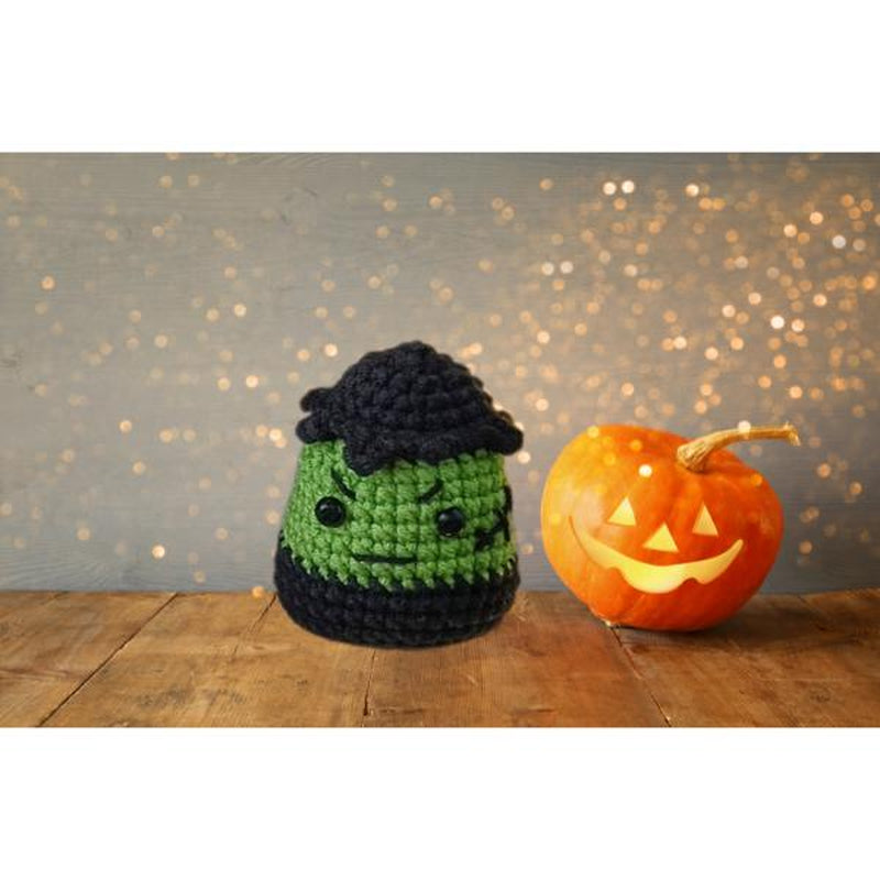 Candy Corn Crochet, Set of 6 Patterns, Halloween Crochet Patterns, Autumn Candy Corn, Gift for Halloween, Decorative Halloween